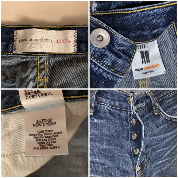 Paper Denim & Cloth // Jeans Size 30 - Picture 6 of 8